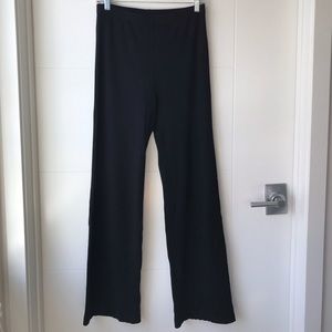 Reformation flare leg fabric pants